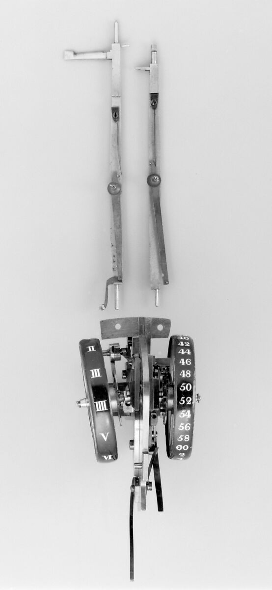 Mantel clock with musical movement, Clockmaker: Jean-Baptiste-André Furet (French, ca. 1720–1807), Case: gilded and lacquered bronze and marble; Movement (in bust): brass and steel with enameled hour and minute chapter rings (in head); Miniature organ with pipes and bellows (in base): brass, steel, and leather, French, Paris