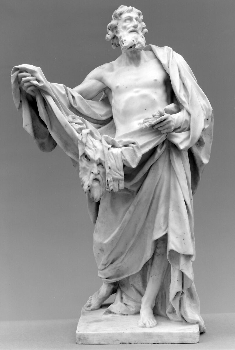 Saint Bartholomew, After a composition by Pierre Legros II (Italian (born France), Paris 1666–1719 Rome), Marble, Italian, Rome