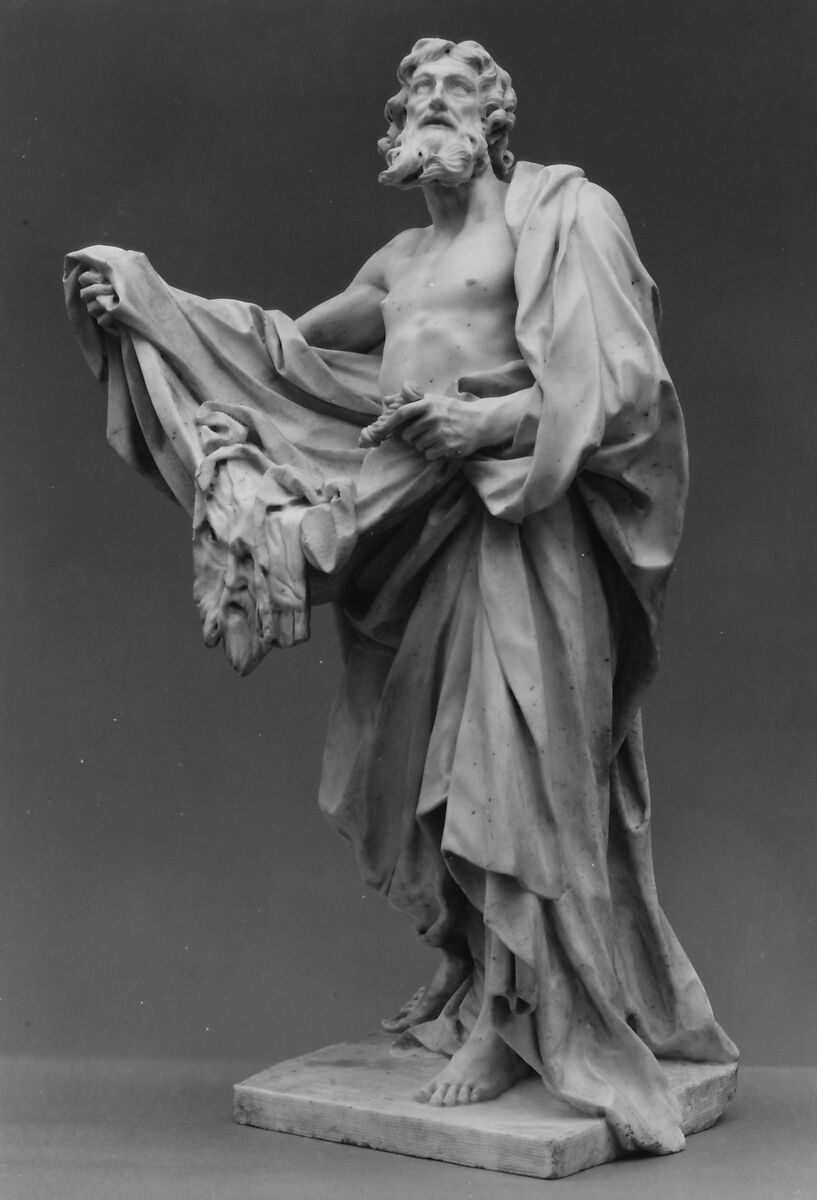 Saint Bartholomew, After a composition by Pierre Legros II (Italian (born France), Paris 1666–1719 Rome), Marble, Italian, Rome