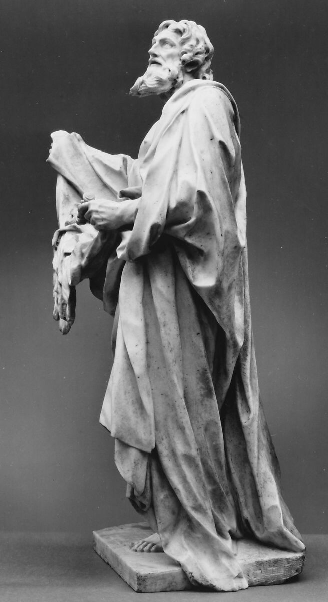 Saint Bartholomew, After a composition by Pierre Legros II (Italian (born France), Paris 1666–1719 Rome), Marble, Italian, Rome