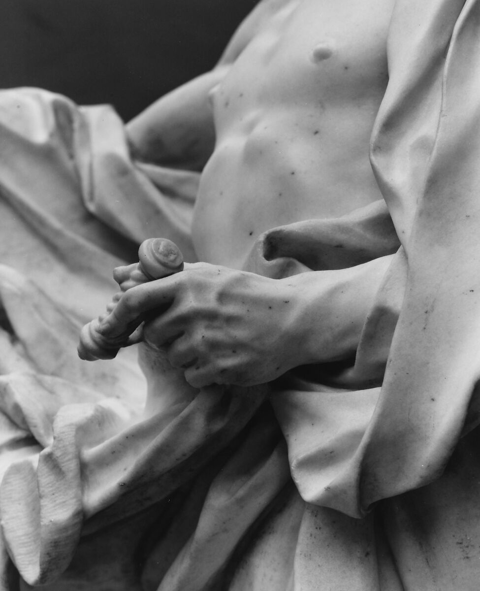 Saint Bartholomew, After a composition by Pierre Legros II (Italian (born France), Paris 1666–1719 Rome), Marble, Italian, Rome