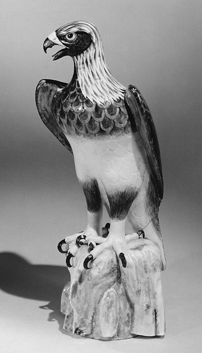 Eagle, Meissen Manufactory (German, 1710–present), Hard-paste porcelain, German, Meissen 