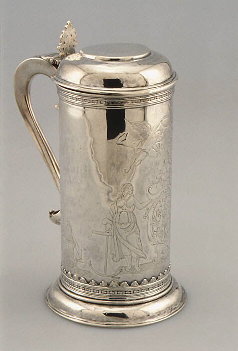 Flagon, Silver, Dutch, Sneek 