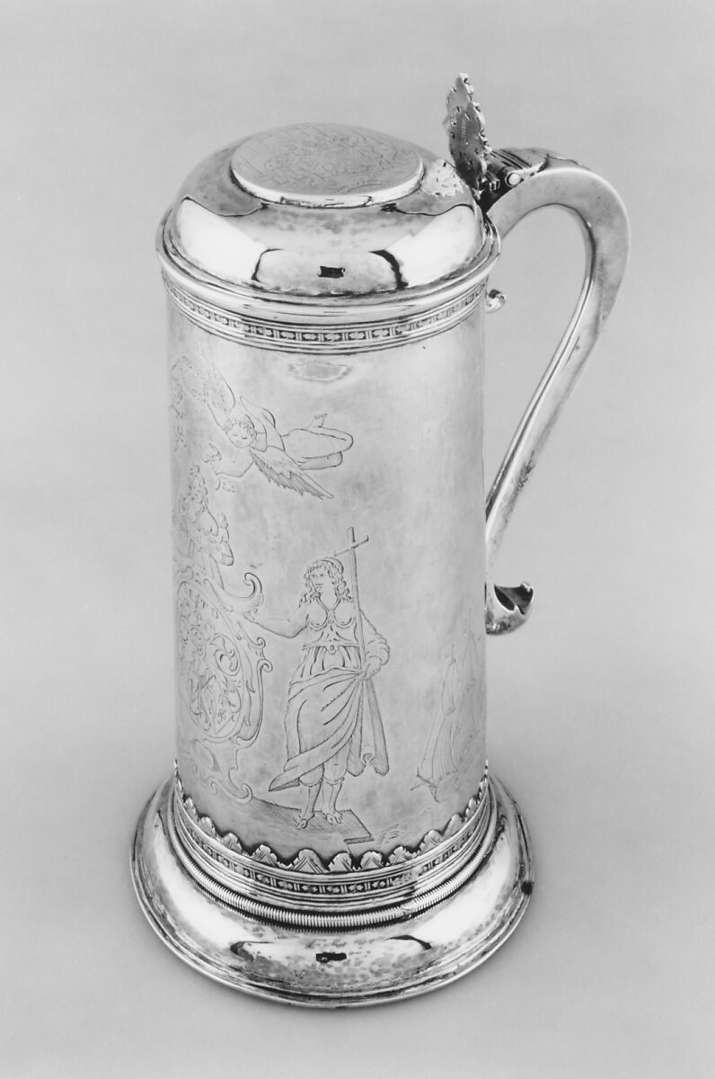 Flagon, Silver, Dutch, Sneek