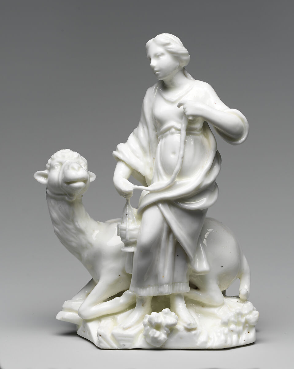 Asia, Mennecy, Soft-paste porcelain, French, Mennecy