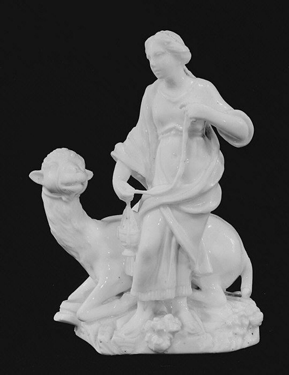 Asia, Mennecy, Soft-paste porcelain, French, Mennecy 