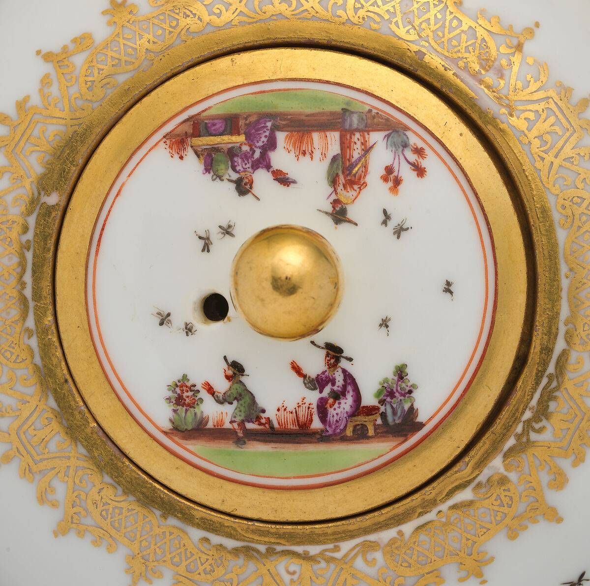 Teapot, Meissen Manufactory (German, 1710–present), Hard-paste porcelain, German, Meissen