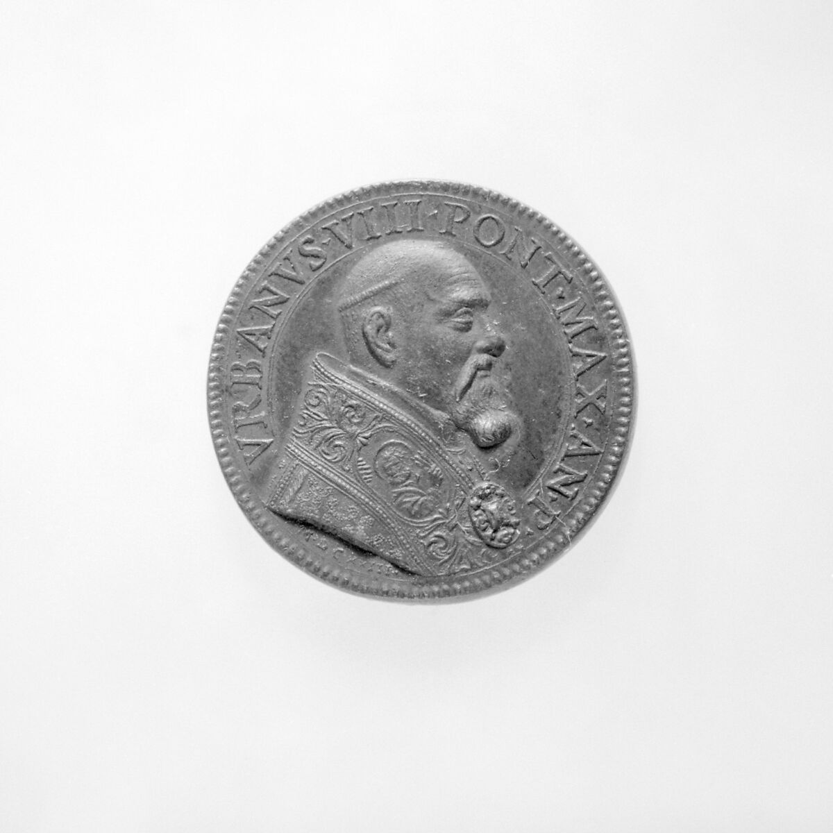 Urban VIII (Pope, 1623–44), Medalist: Giacomo Antonio Moro (active 1610–24, died 1625), Bronze, Italian, Rome 