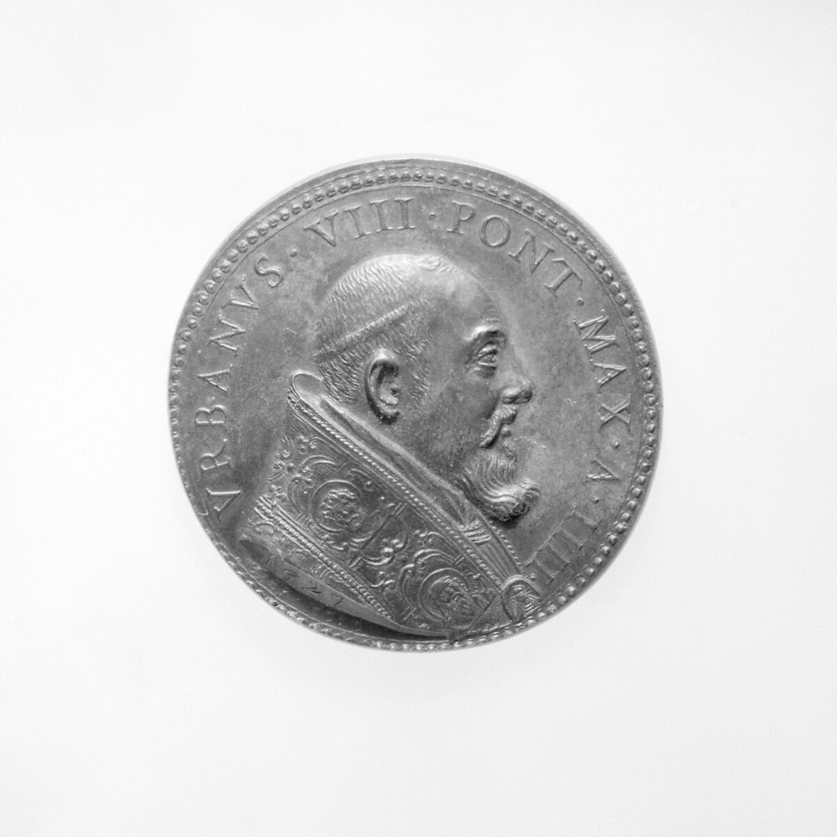 Urban VIII (Pope, 1623–44), Medalist: Gasparo Mola (Italian, Coldre ca. 1580–1640 Rome), Bronze, Italian, Rome 