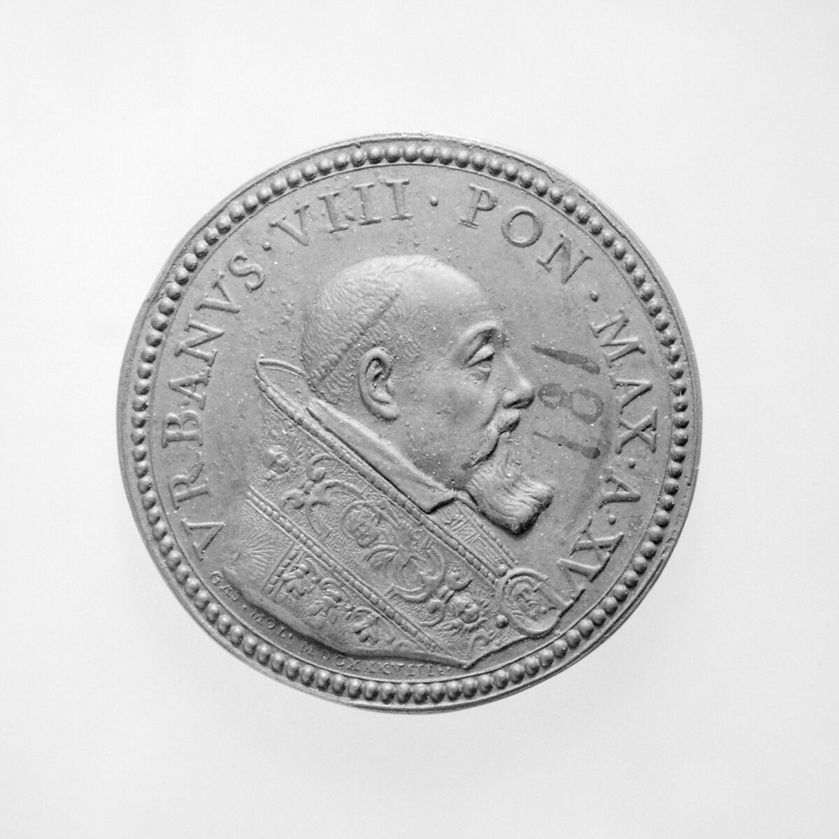 Urban VIII (Pope 1623–44), Medalist: Gasparo Mola (Italian, Coldre ca. 1580–1640 Rome), Bronze, Italian, Rome 