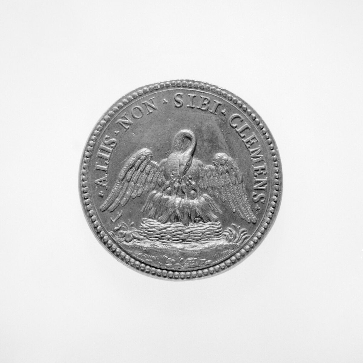 Clement IX (Pope, 1667–69), Medalist: Alberto Hamerani (Italian, 1620–1677), Bronze, brown patina, Italian, Rome