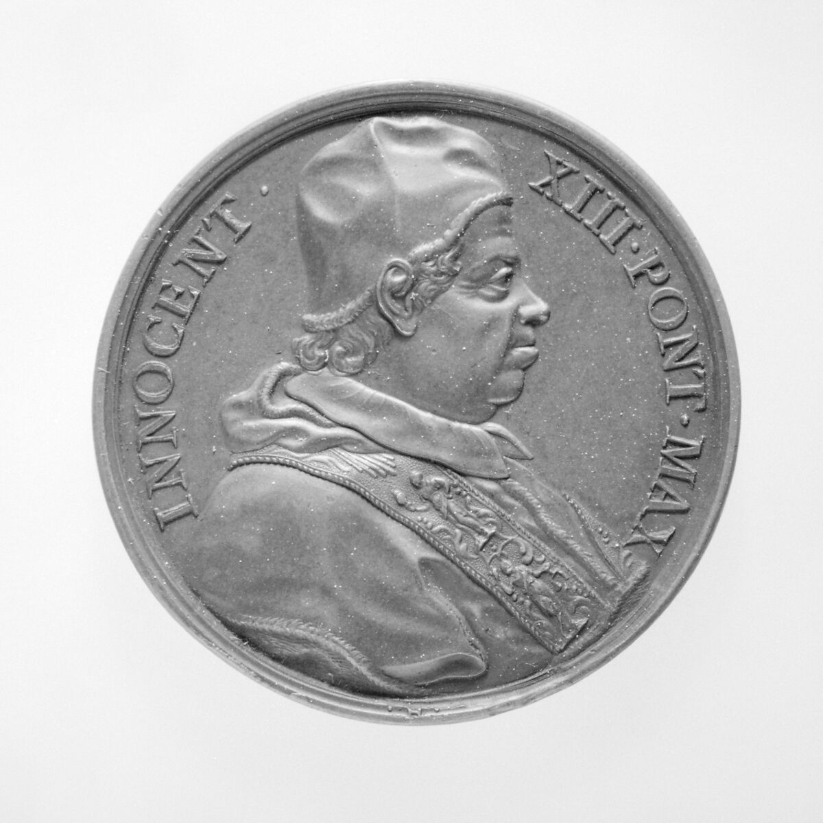 Innocent XIII (Pope 1721–24), Medalist: Ermenegildo Hamerani (Italian, Rome 1683–1756 Rome), Bronze, Italian, Rome 