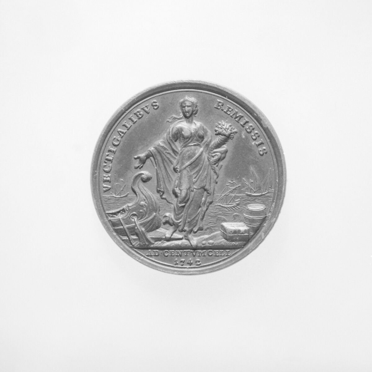 Benedict XIV (Pope 1740–58), Medalist: Ottone Hamerani (1694–1768), Bronze, Italian, Rome