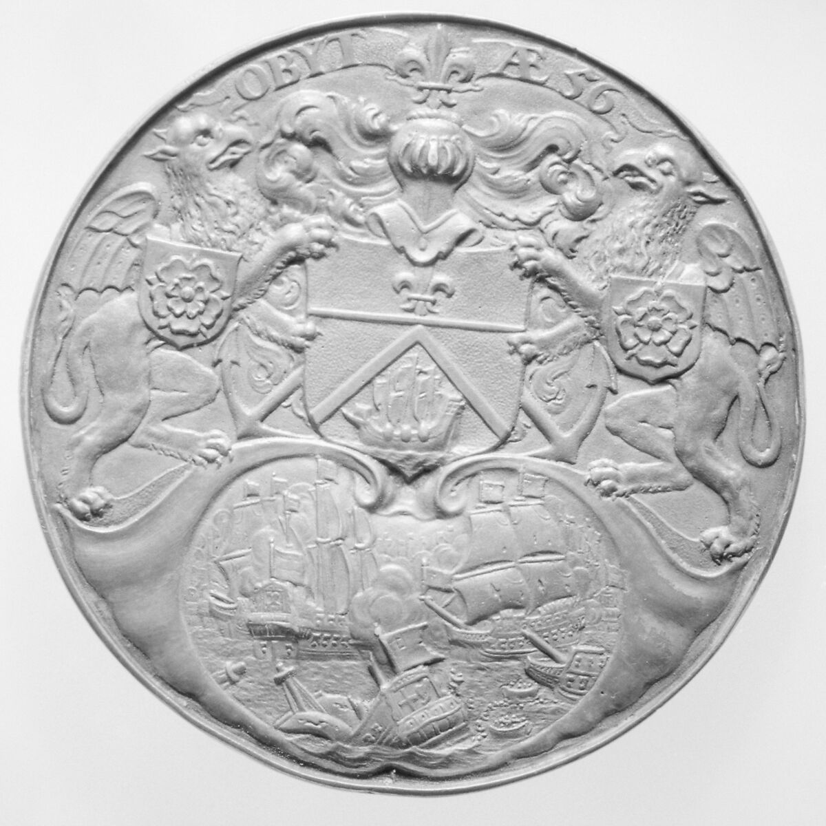 Martin Harpertzoon Tromp (1597–1653), Medalist: Pieter van Abeele (Dutch, 1608–1684), Silver, Dutch, Amsterdam