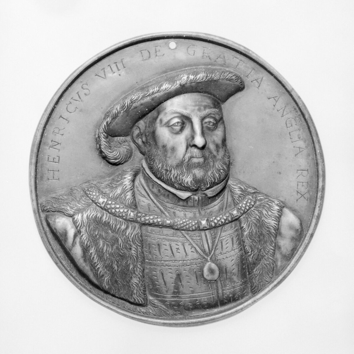 Henry VIII, King of England (1491–1547, r. 1509–47), Model attributed to Steven Cornelisz van Herwijck (Dutch, Utrecht ca. 1530–possibly ca. 1565 London), Bronze, probably Dutch 