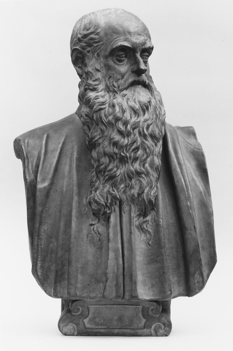 Apollonio Massa, Doctor of Medicine, Imitator of Alessandro Vittoria (Alessandro Vittoria di Vigilio della Volpa) (Italian, 1525–1608), Terracotta, Italian, Venice 