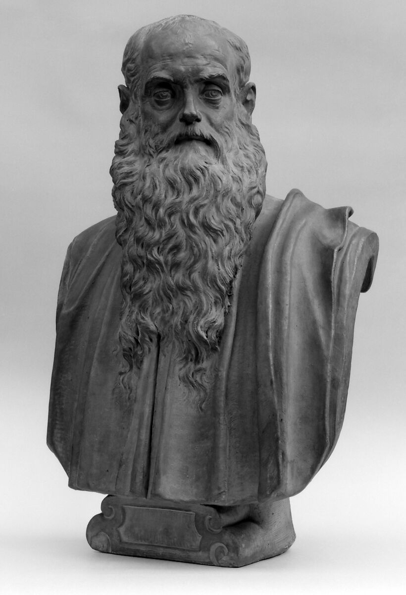 Apollonio Massa, Doctor of Medicine, Imitator of Alessandro Vittoria (Alessandro Vittoria di Vigilio della Volpa) (Italian, 1525–1608), Terracotta, Italian, Venice