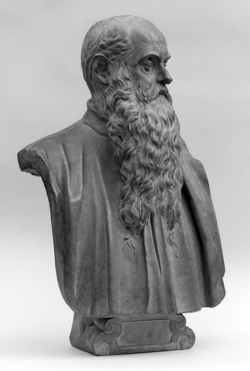 Apollonio Massa, Doctor of Medicine, Imitator of Alessandro Vittoria (Alessandro Vittoria di Vigilio della Volpa) (Italian, 1525–1608), Terracotta, Italian, Venice