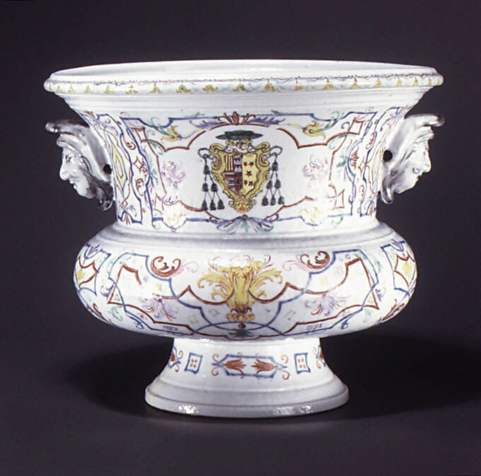 Wine cooler, Hard-paste porcelain, Chinese, for Portuguese market 