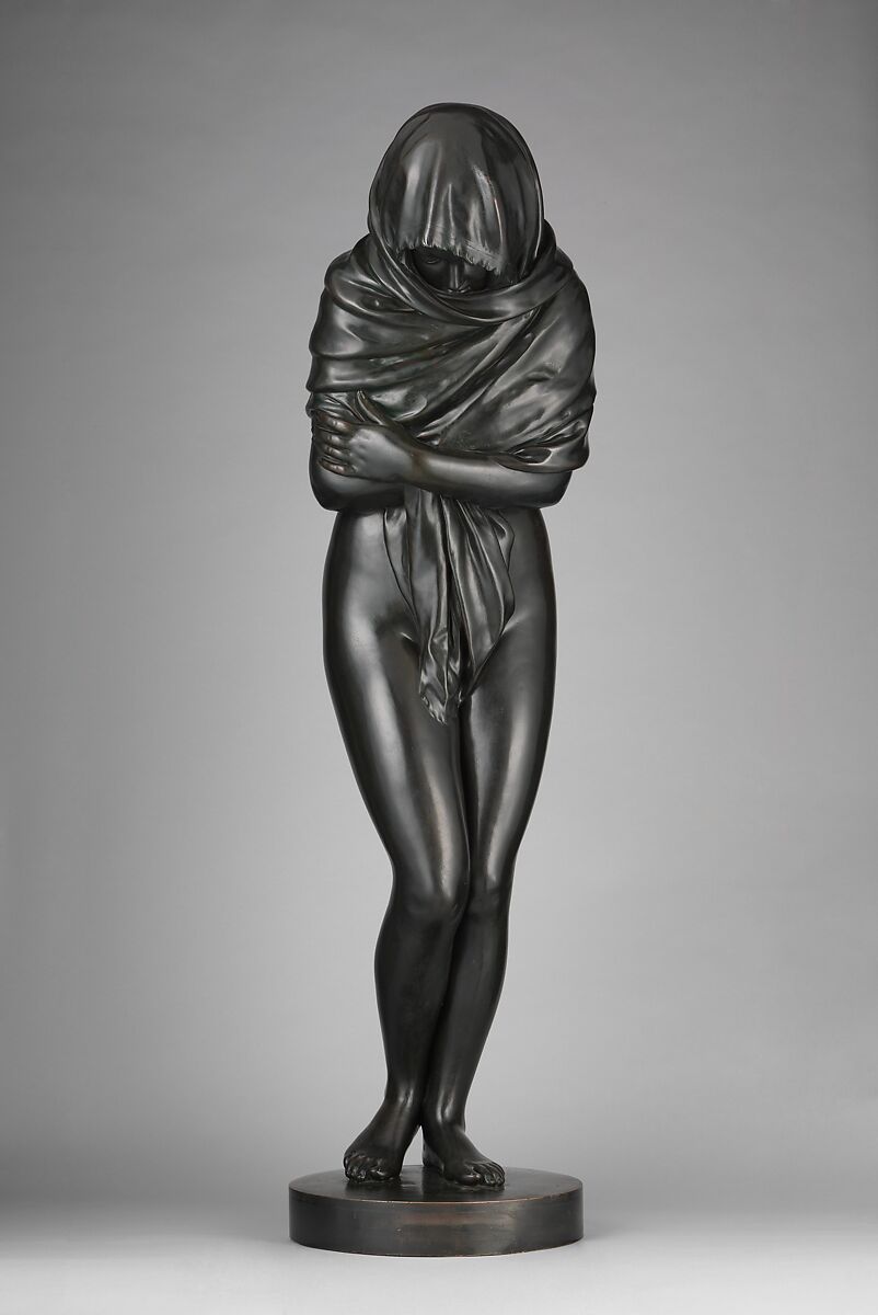 Winter, Jean Antoine Houdon (French, Versailles 1741–1828 Paris), Bronze, French, Paris 