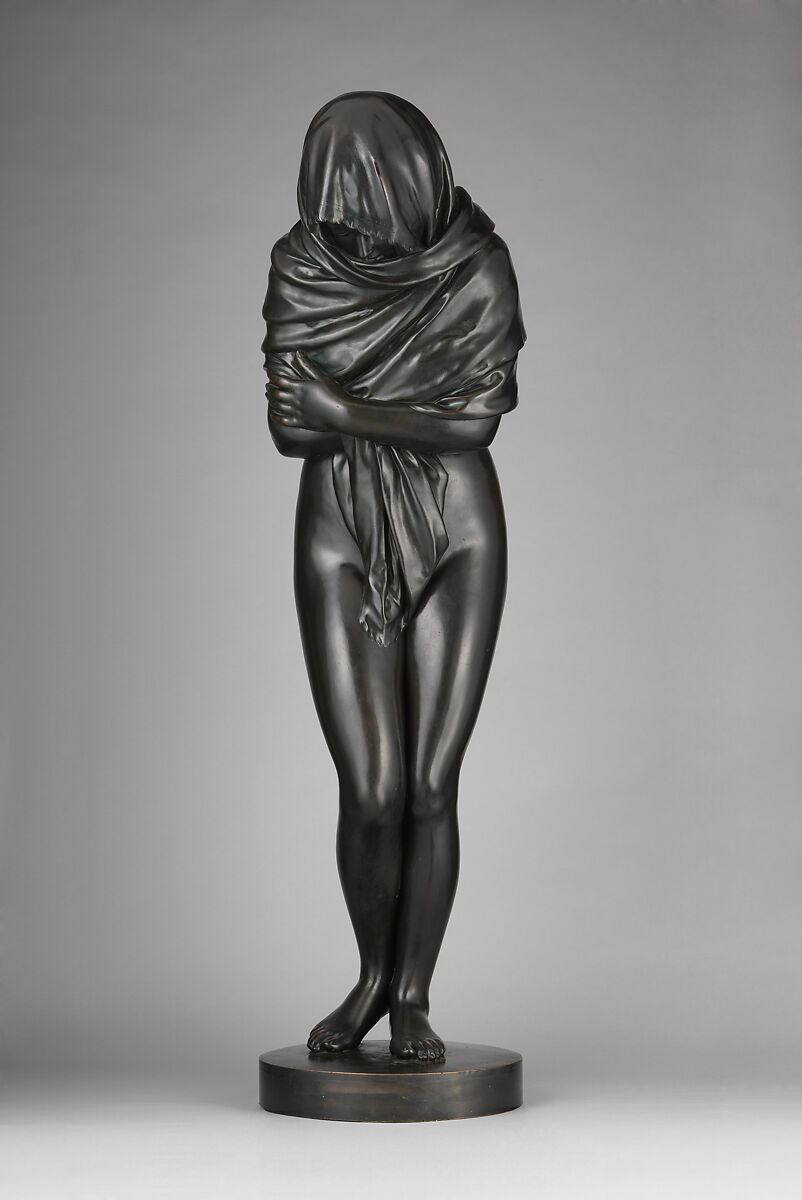 Winter, Jean Antoine Houdon (French, Versailles 1741–1828 Paris), Bronze, French, Paris