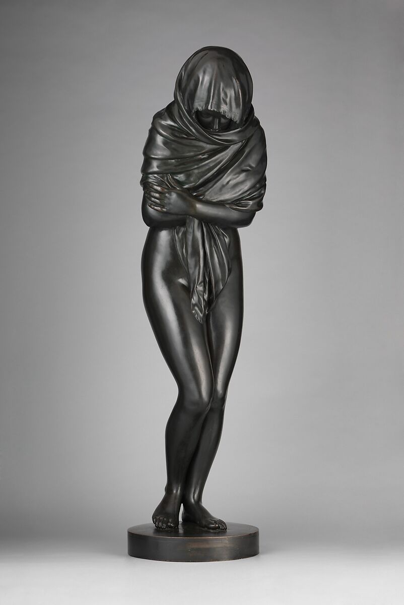 Winter, Jean Antoine Houdon (French, Versailles 1741–1828 Paris), Bronze, French, Paris