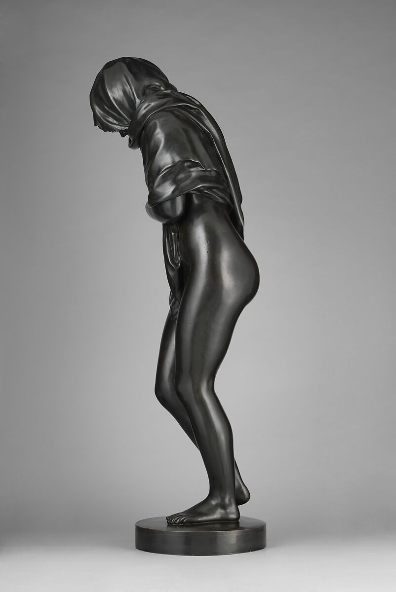 Winter, Jean Antoine Houdon (French, Versailles 1741–1828 Paris), Bronze, French, Paris