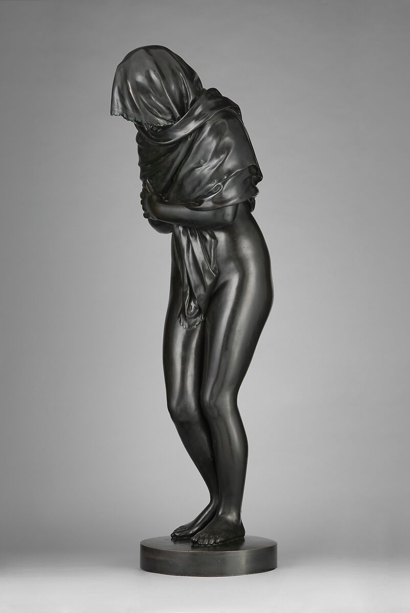 Winter, Jean Antoine Houdon (French, Versailles 1741–1828 Paris), Bronze, French, Paris