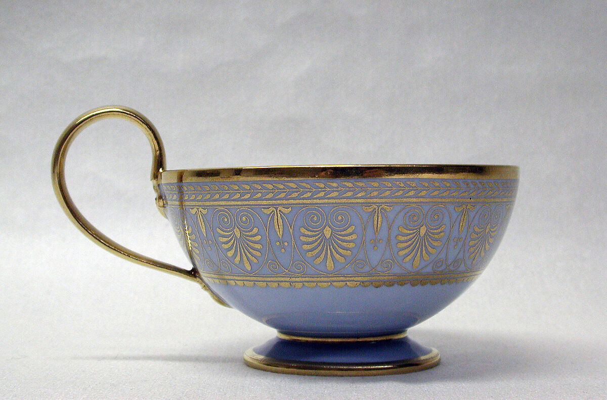 Teacup, Sèvres Manufactory (French, 1740–present), Hard-paste porcelain, French, Sèvres 