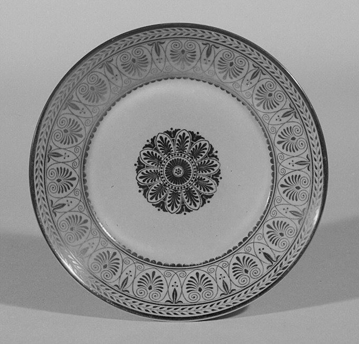 Saucer, Sèvres Manufactory (French, 1740–present), Hard-paste porcelain, French, Sèvres 