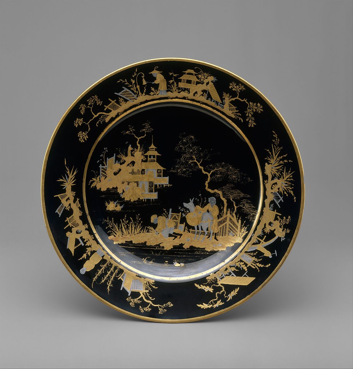 Plate, Sèvres Manufactory (French, 1740–present), Hard-paste porcelain, French, Sèvres 