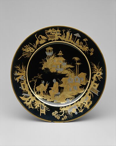 Vassoio in rame smaltato Canton Pin Dish China 1800s / Piccolo vassoio  smaltato / Arte cinese / Dipinto a mano / Vassoio gioielli / Trinket /  Chinoiserie -  Italia