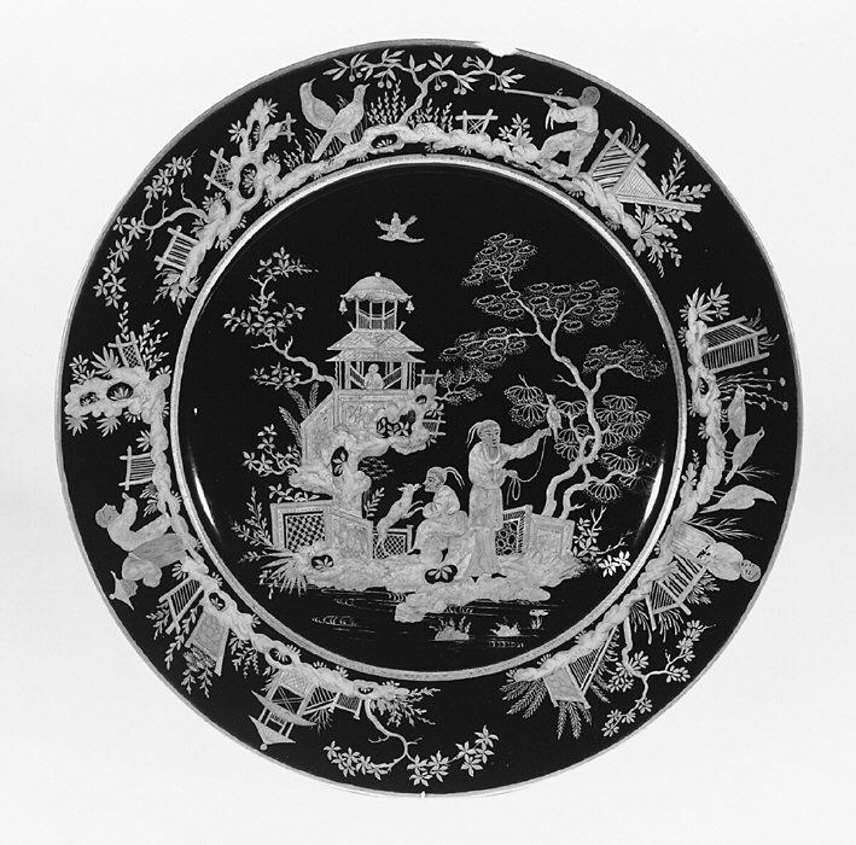 Plate, Sèvres Manufactory (French, 1740–present), Hard-paste porcelain, French, Sèvres 