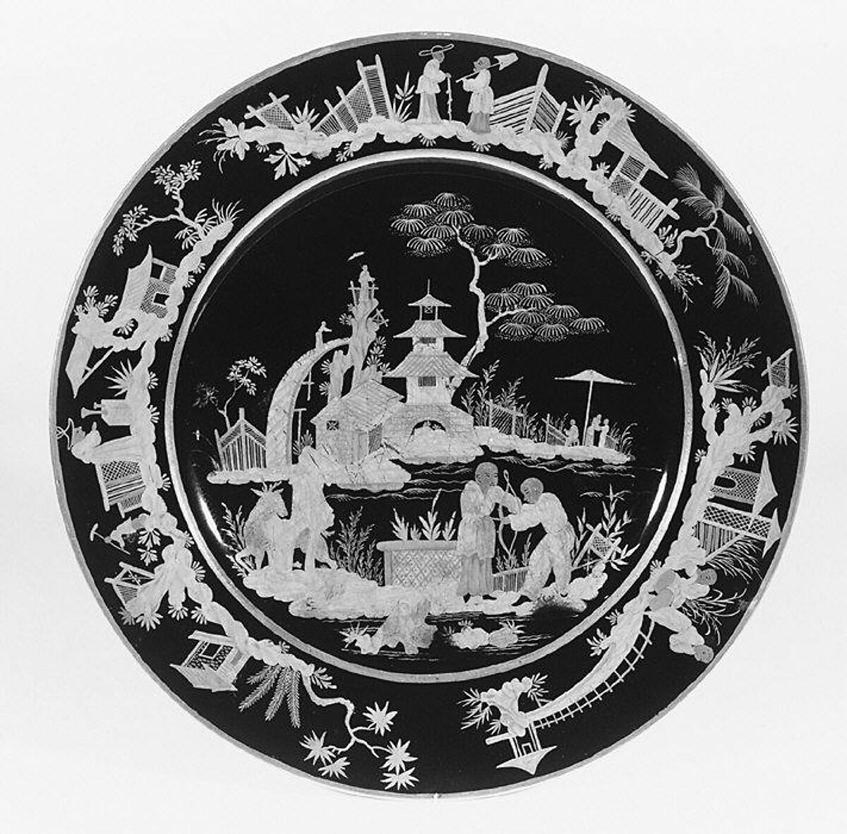 Plate, Sèvres Manufactory (French, 1740–present), Hard-paste porcelain, French, Sèvres 