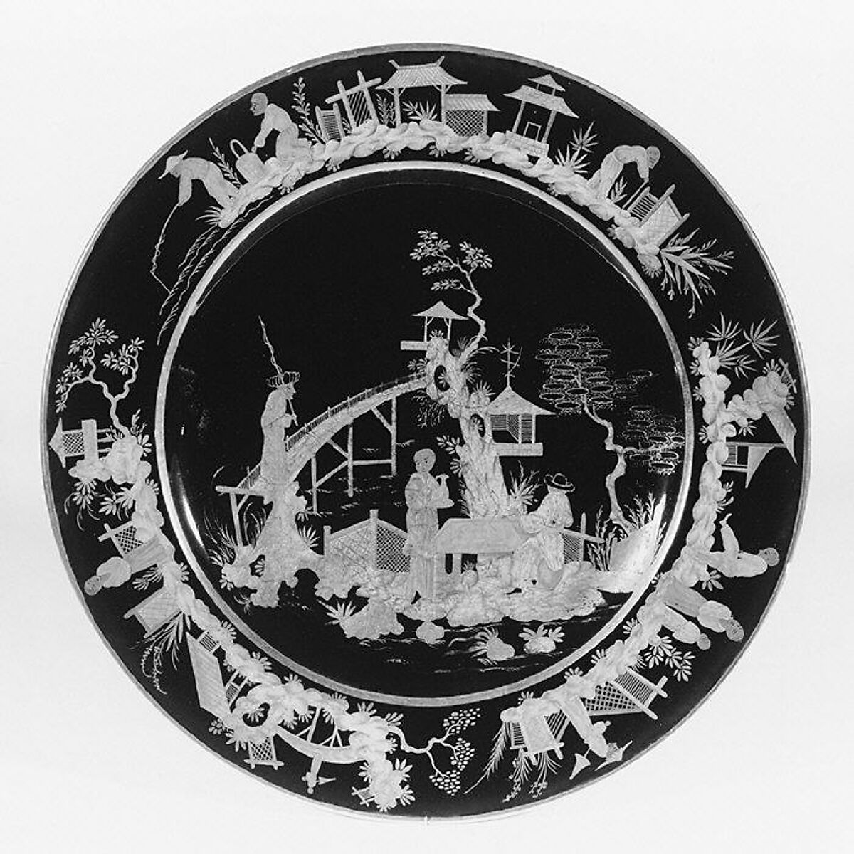 Plate, Sèvres Manufactory (French, 1740–present), Hard-paste porcelain, French, Sèvres 