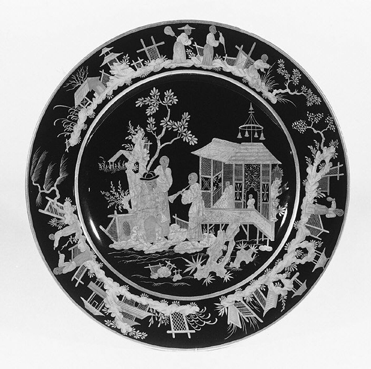 Plate, Sèvres Manufactory (French, 1740–present), Hard-paste porcelain, French, Sèvres 