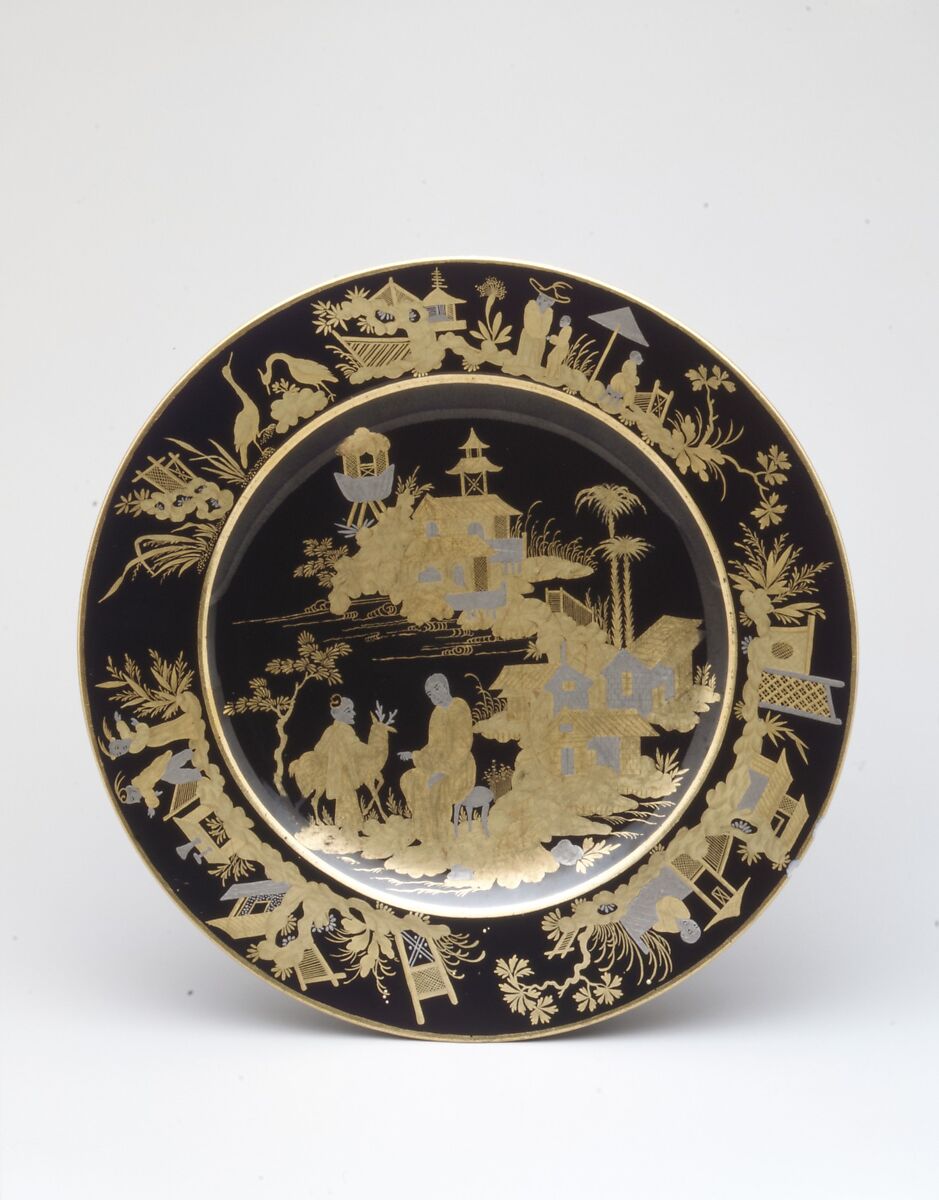 Plate, Sèvres Manufactory (French, 1740–present), Hard-paste porcelain, French, Sèvres 