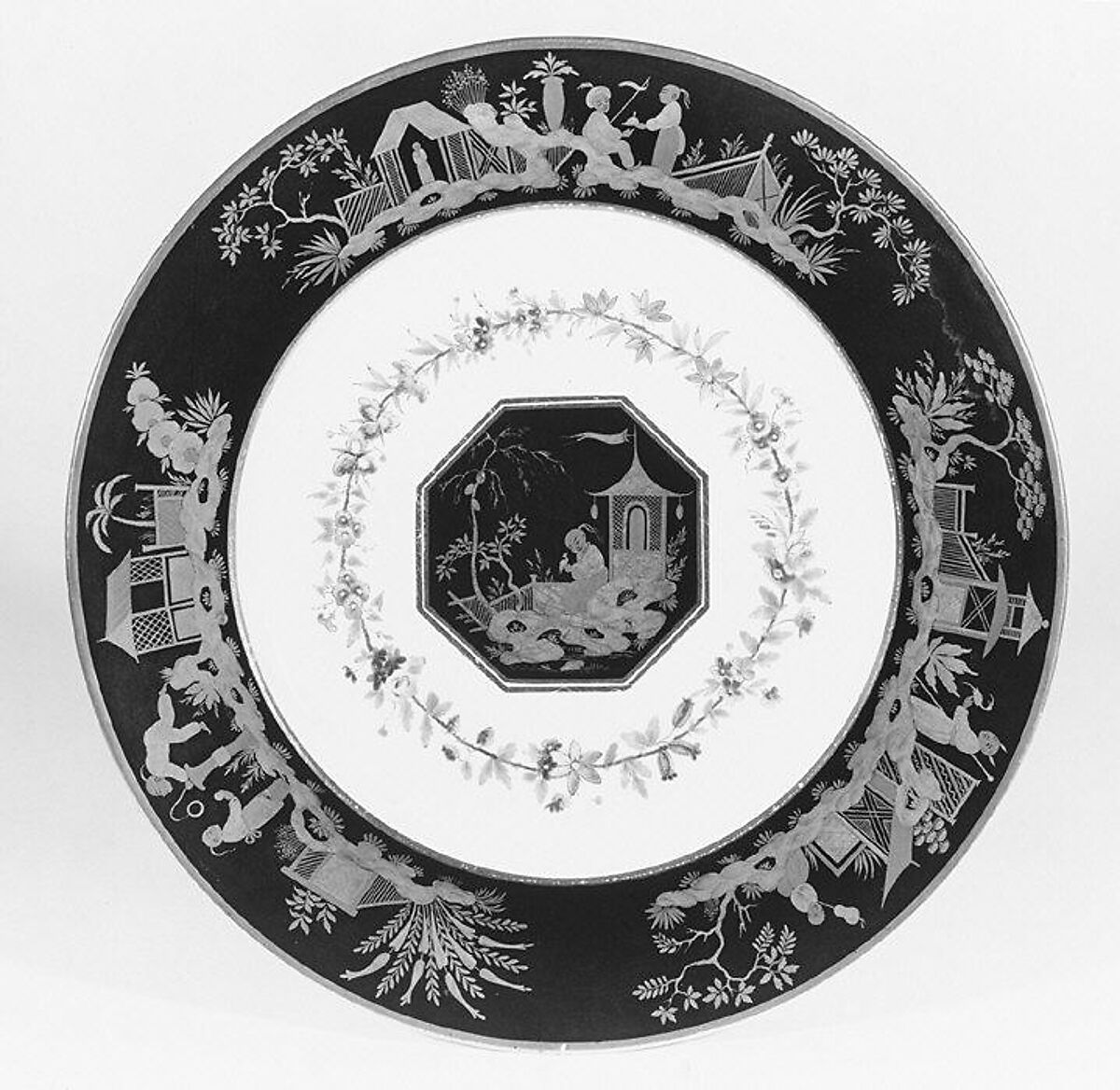 Plate, Sèvres Manufactory (French, 1740–present), Hard-paste porcelain, French, Sèvres 