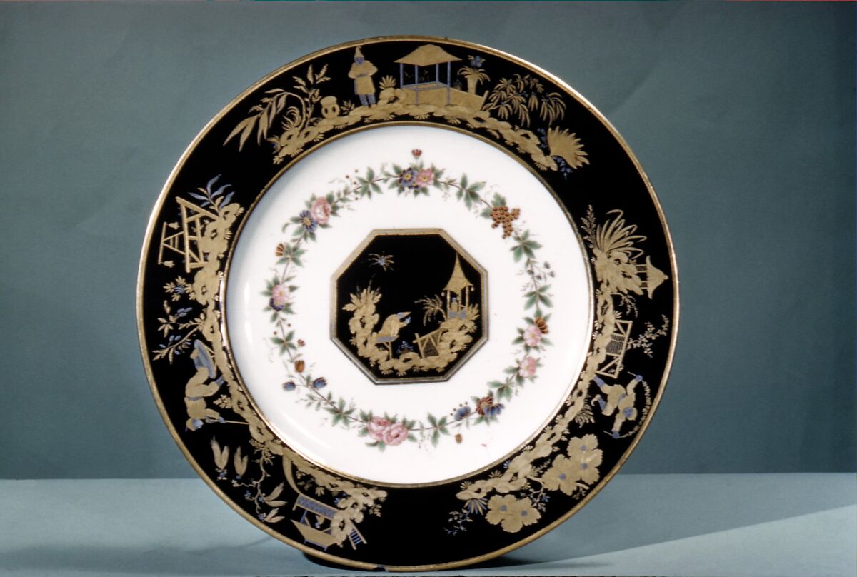 Plate, Sèvres Manufactory (French, 1740–present), Hard-paste porcelain, French, Sèvres 