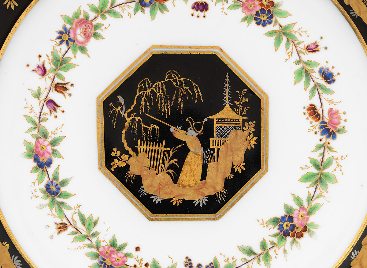 Plate, Sèvres Manufactory (French, 1740–present), Hard-paste porcelain, French, Sèvres