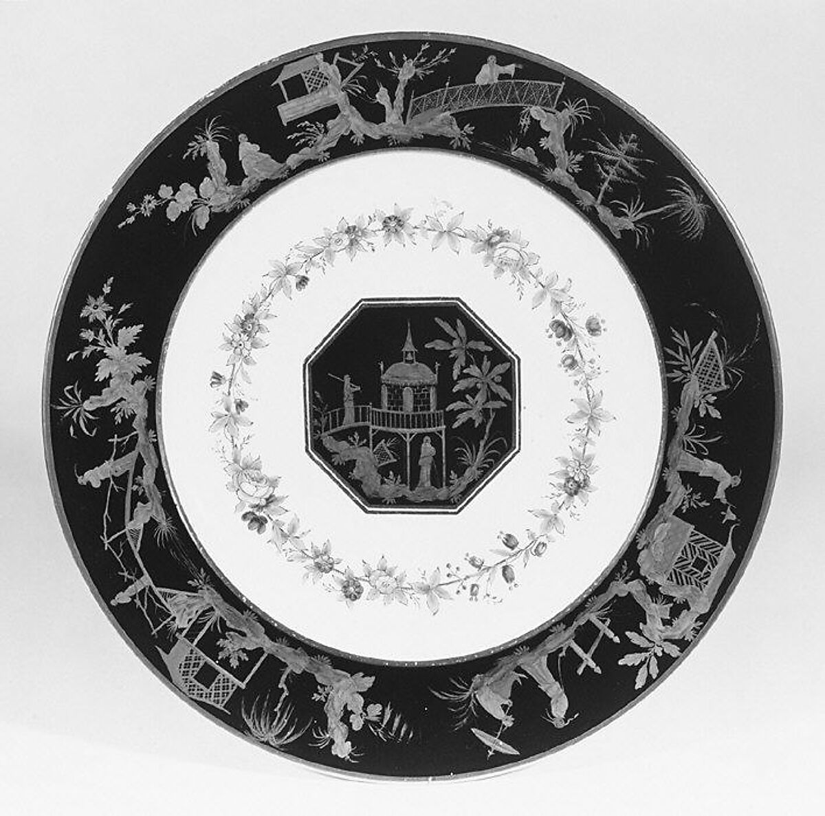 Plate, Sèvres Manufactory (French, 1740–present), Hard-paste porcelain, French, Sèvres 