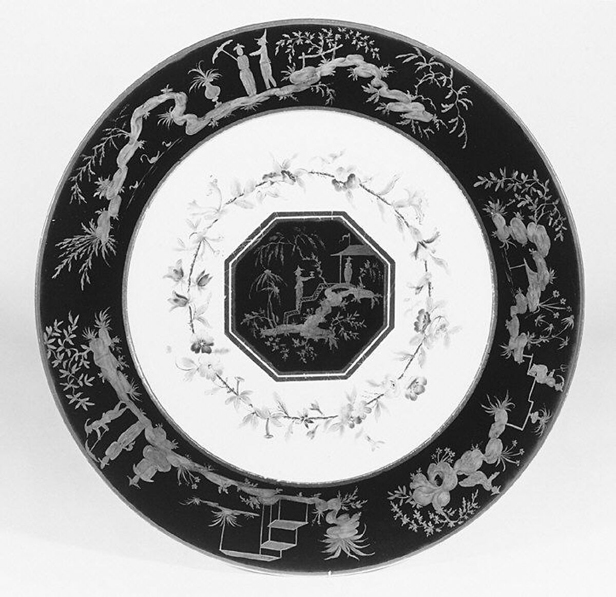 Plate, Sèvres Manufactory (French, 1740–present), Hard-paste porcelain, French, Sèvres 