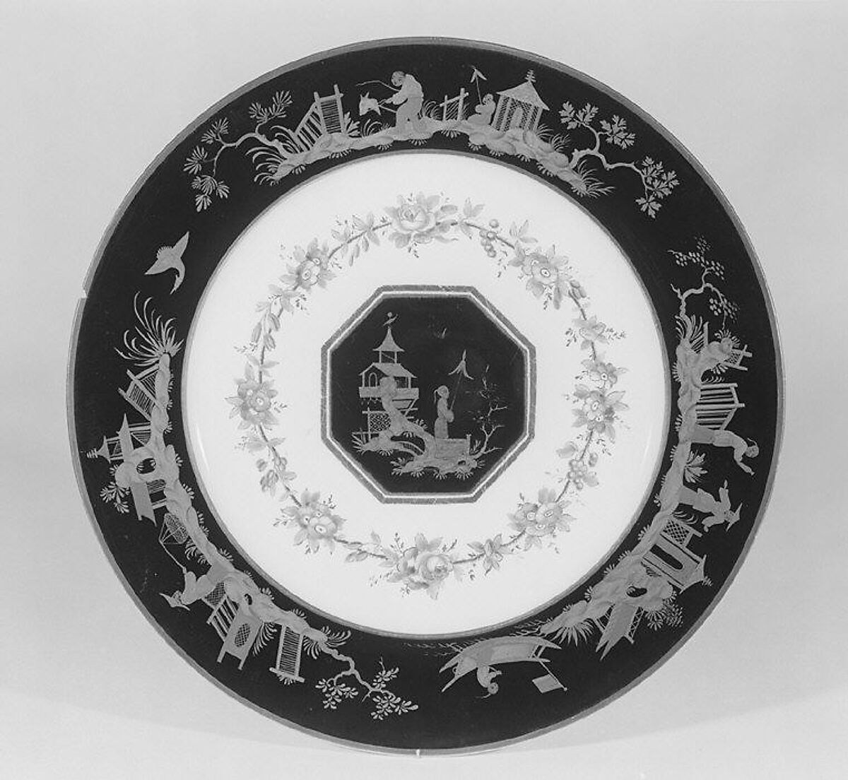 Plate, Sèvres Manufactory (French, 1740–present), Hard-paste porcelain, French, Sèvres 