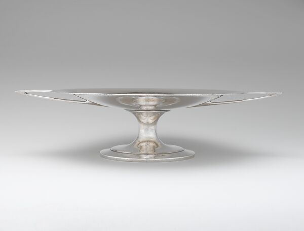 Two-handled Footed Dish, Marcus and Co. (American, New York, 1892–1942), Silver, American 