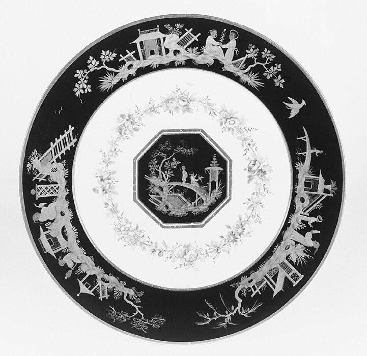 Plate, Sèvres Manufactory (French, 1740–present), Hard-paste porcelain, French, Sèvres 