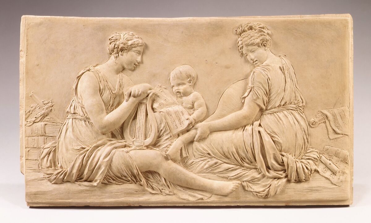 Music, Clodion (Claude Michel) (French, Nancy 1738–1814 Paris), Terracotta, French, Paris 
