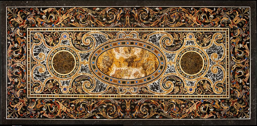 Pietra dura table top