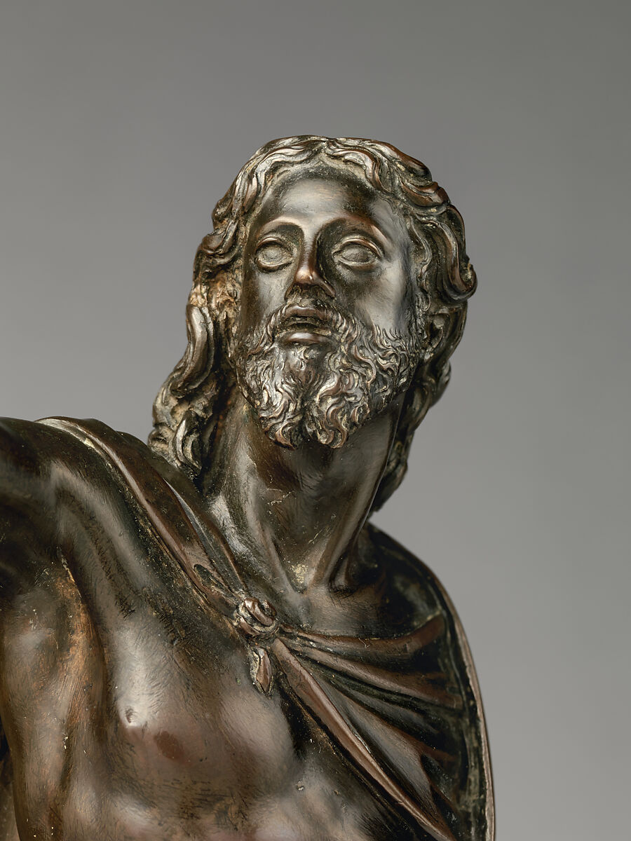 The risen Christ, Model and cast by Antonio Susini (Italian, 1558–1624 Florence), Bronze, Italian, Florence