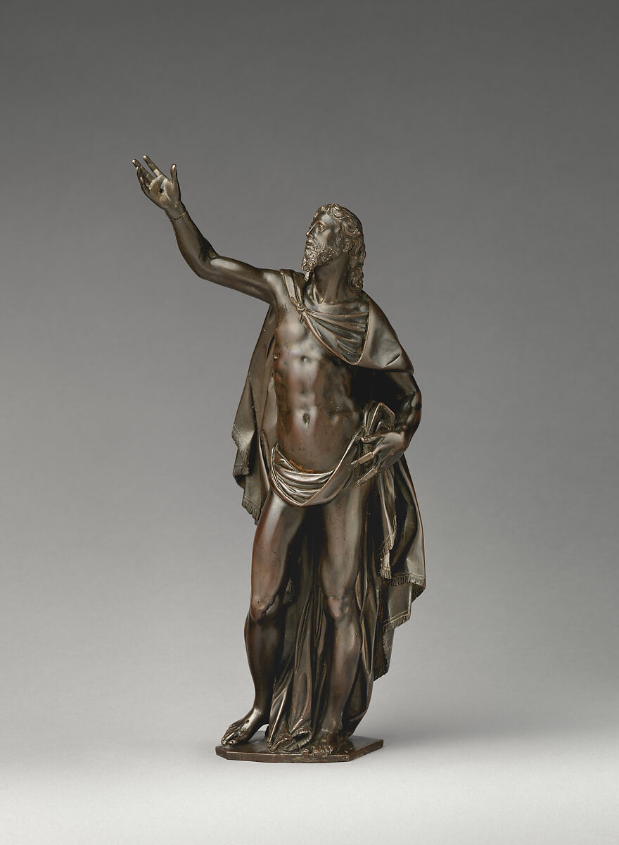 The risen Christ, Model and cast by Antonio Susini (Italian, 1558–1624 Florence), Bronze, Italian, Florence