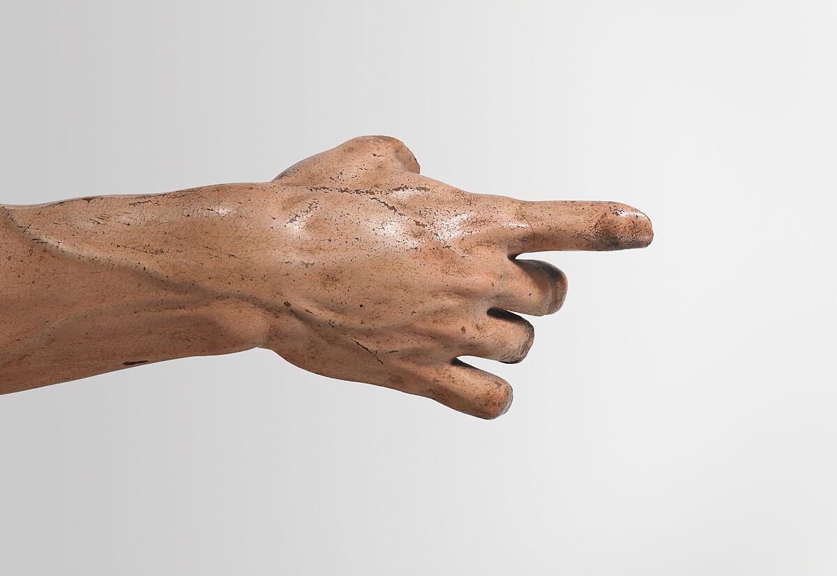 Saint John the Baptist, Juan Martínez Montañés (Spanish, Alcalá la Real 1568–1649 Seville), Polychromed wood with gilding, Spanish, Seville